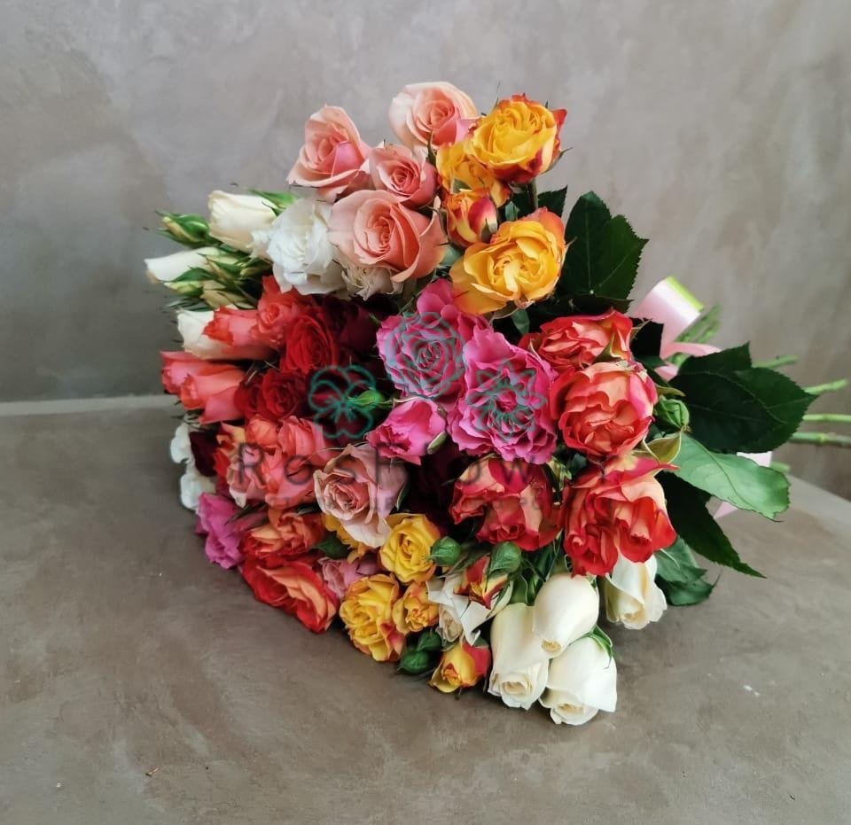 Букет цветов из: Розы в Шали