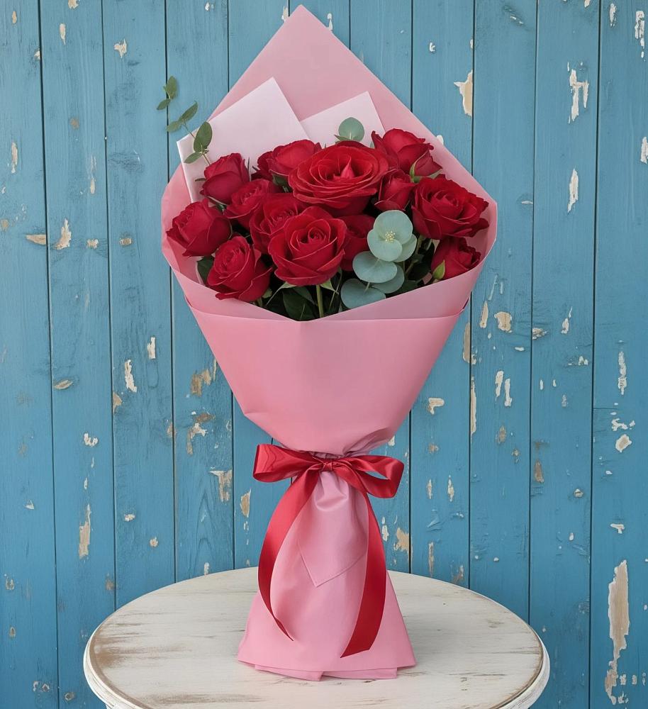 Букет цветов из: Розы в Шали