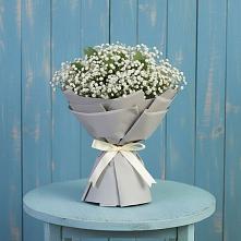 Букет цветов из:  Гипсофила в Шали