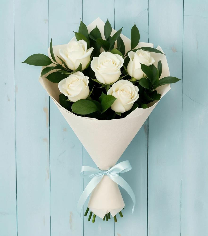 Букет цветов из: Розы в Шали