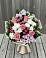Букет цветов из: Альстромерии, Гвоздики, Розы и Хризантемы в Шали