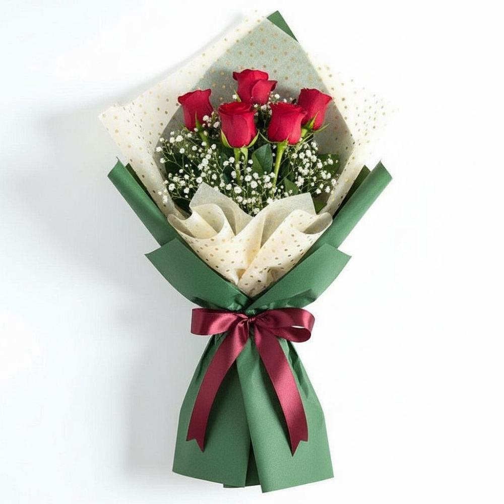 Букет цветов из: Розы в Шали