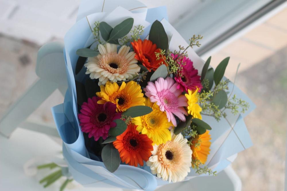 Букет цветов из: Герберы в Шали