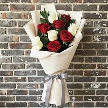 Букет цветов из:  Розы в Шали