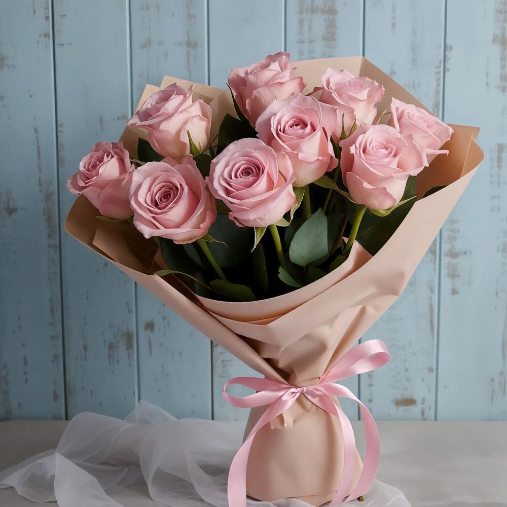 Букет цветов из: Розы в Шали