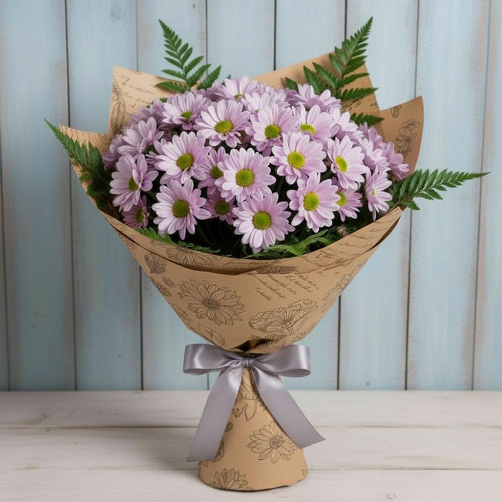 Букет цветов из: Хризантемы в Шали