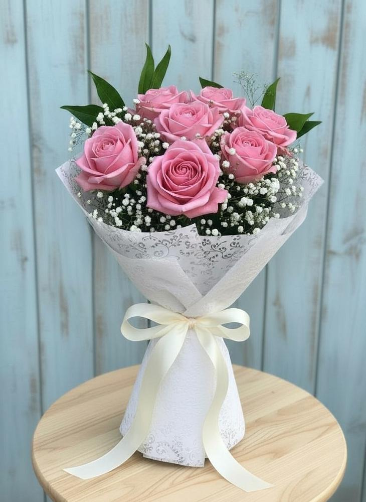 Букет цветов из: Розы в Шали