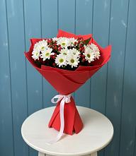 Букет цветов из:  Хризантемы в Шали