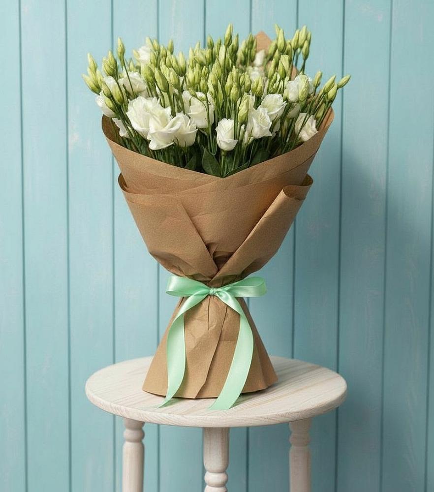 Букет цветов из: Лизиантусы в Шали