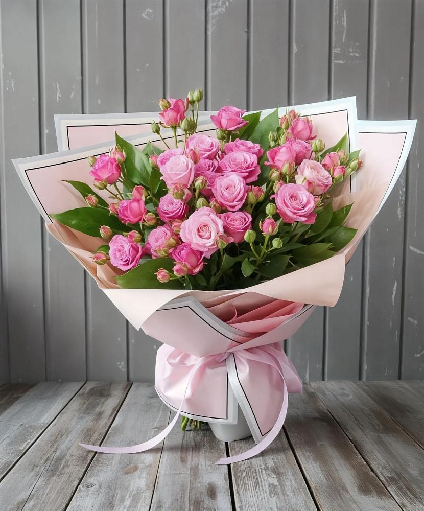 Букет Розовый кустик в Шали