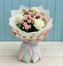 Букет цветов из:  Розы в Шали