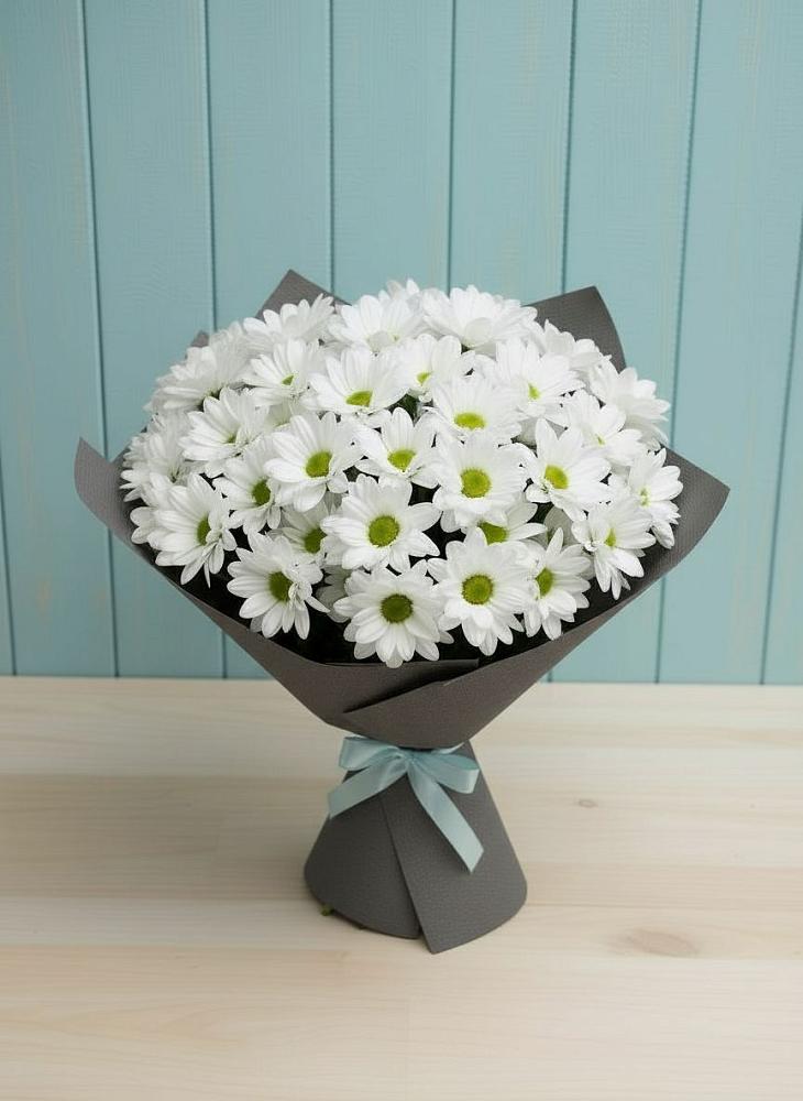 Букет цветов из: Хризантемы в Шали