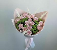 Букет цветов из:  Розы и Хризантемы в Шали