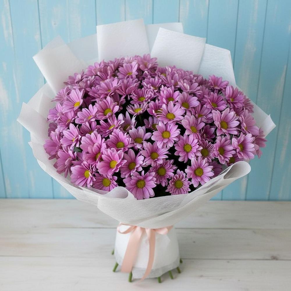 Букет цветов из: Хризантемы в Шали