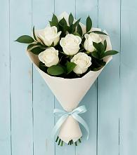 Букет цветов из:  Розы в Шали