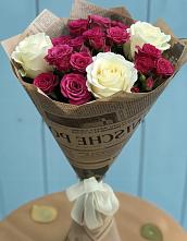 Букет цветов из:  Розы в Шали