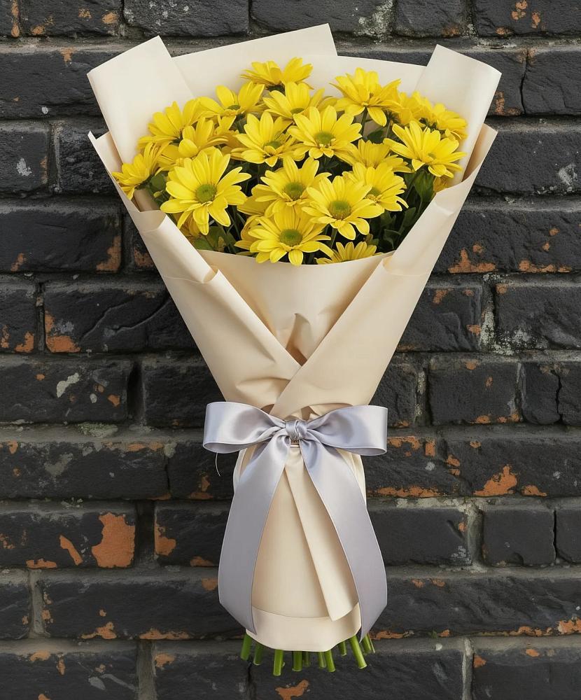 Букет цветов из: Хризантемы в Шали