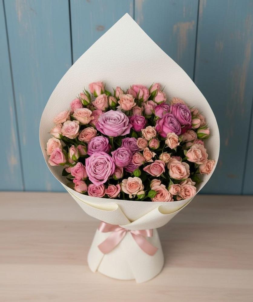 Букет цветов из: Розы в Шали