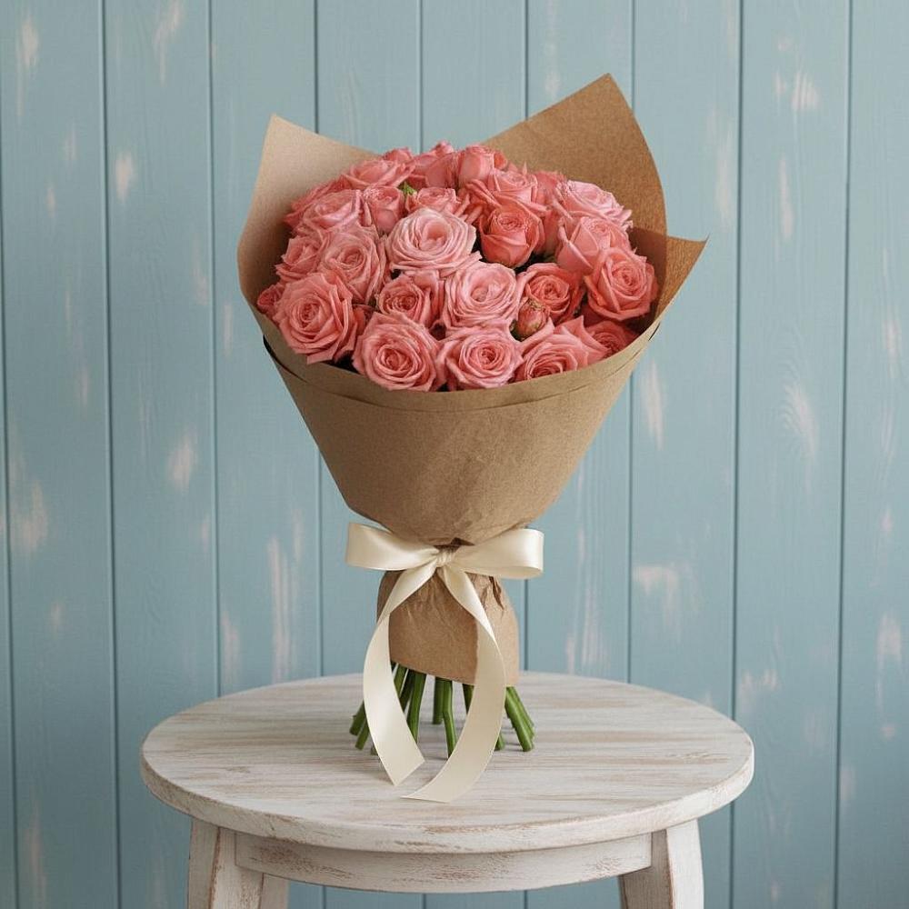 Букет цветов из: Розы в Шали