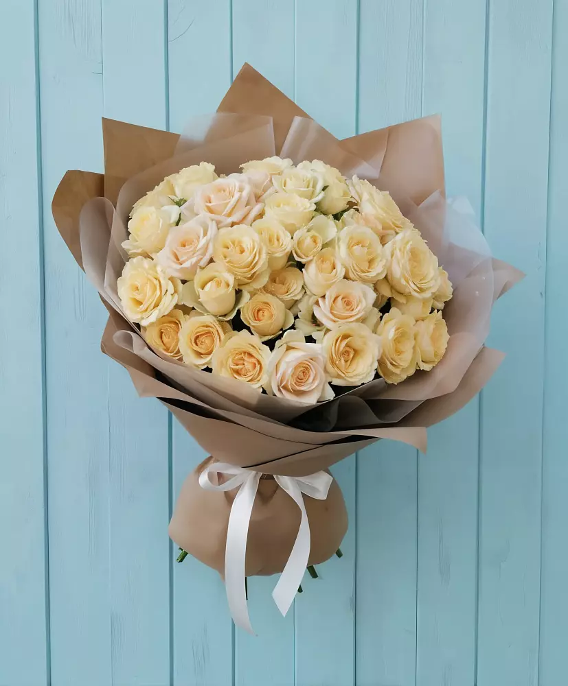 Букет Кремовое облако в Шали