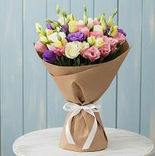 Букет цветов из:  Лизиантусы в Шали
